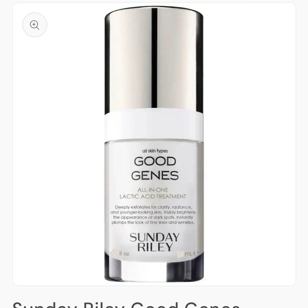 Sunday Riley Good Genes Lactic Acid Serum - White and Silver